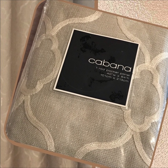 SALE | SOFTLINE CABANA2 Embroidered Trellis Sheer Rod Pocket Curtains - Picture 4 of 9